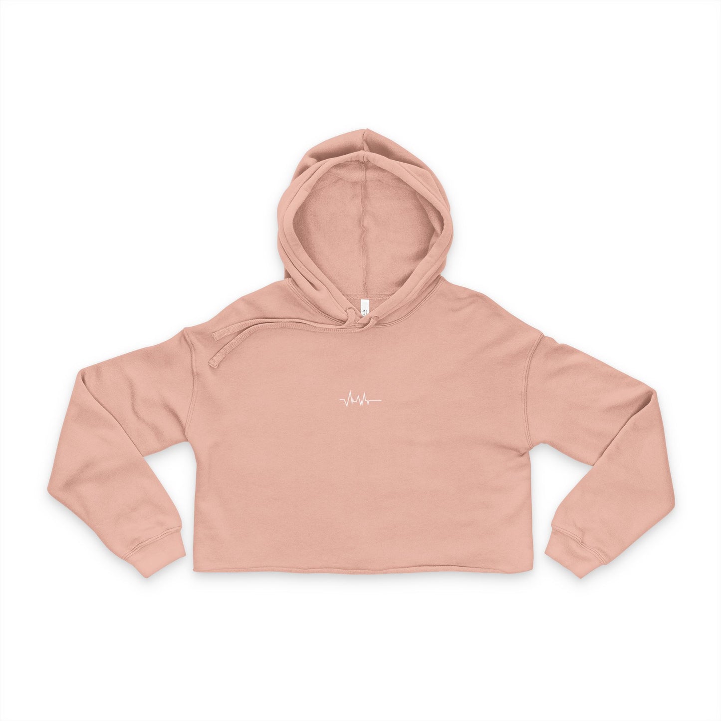 Heartbeat Cropped Sweatshirt for Women