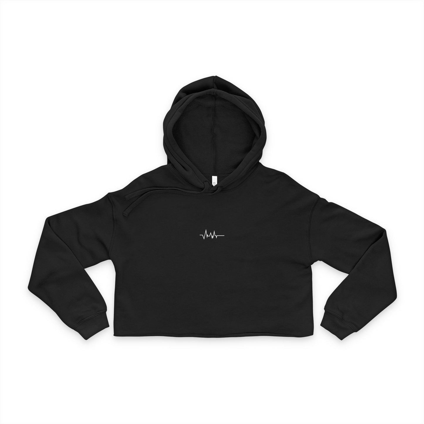Heartbeat Cropped Sweatshirt for Women