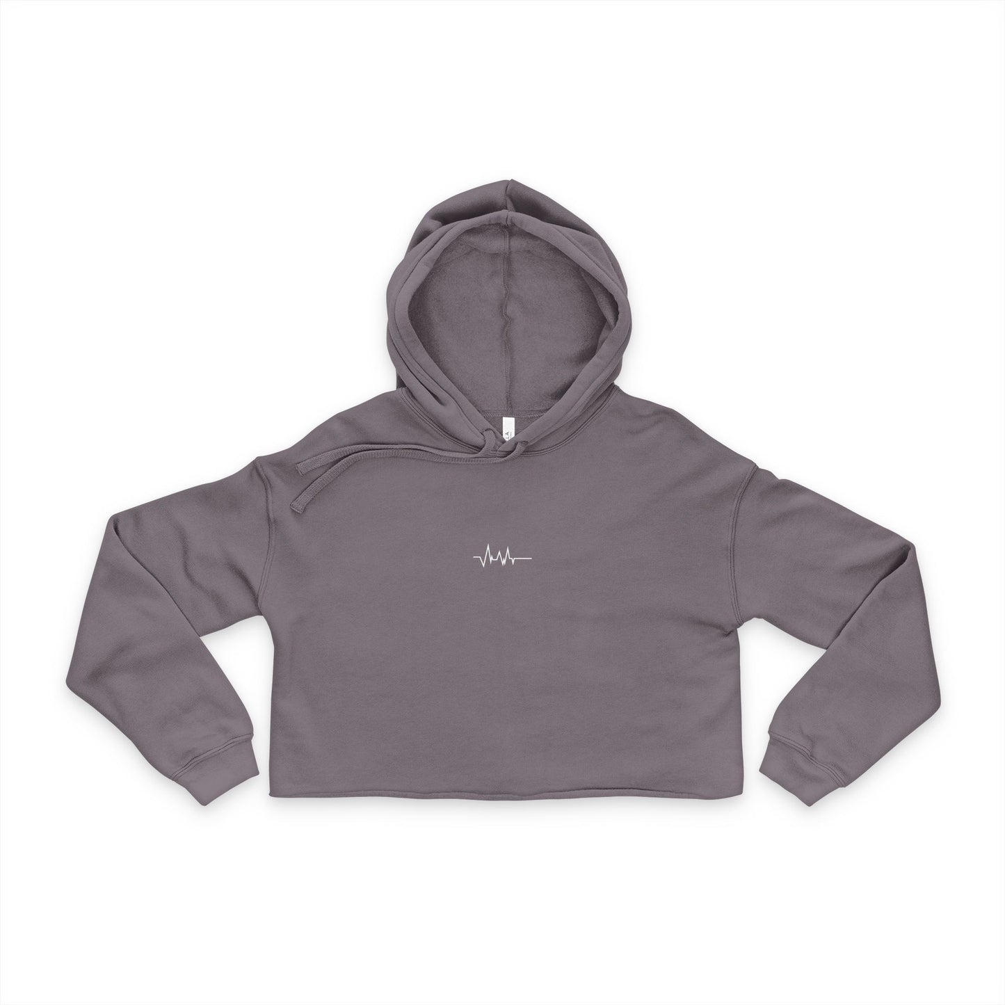 Heartbeat Cropped Sweatshirt for Women