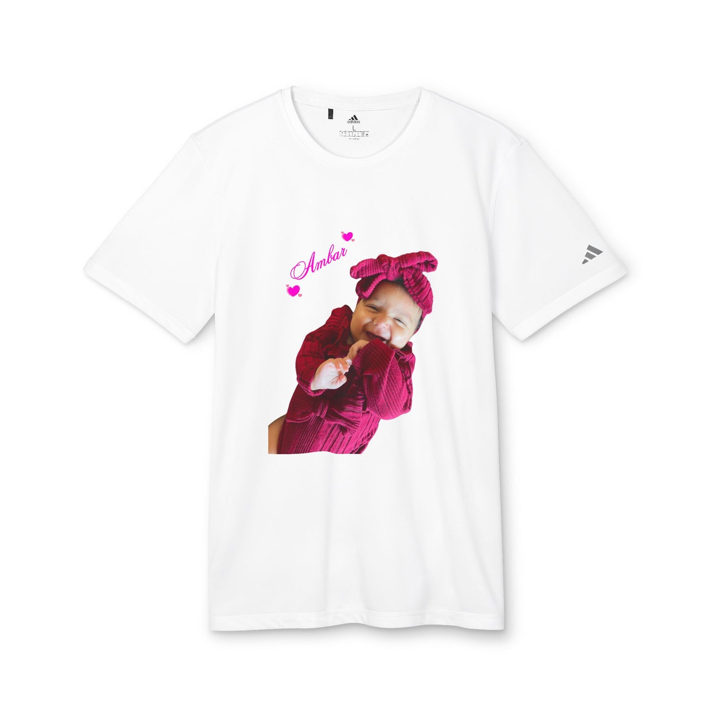 Custom Adidas unisex sports t-shirt