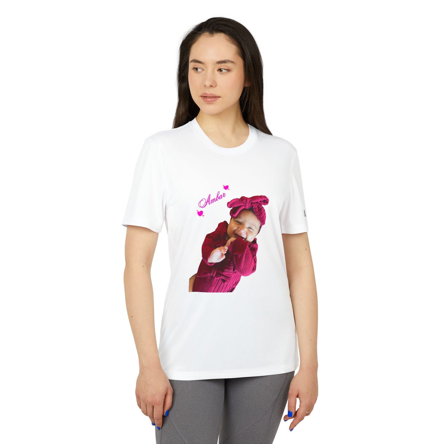 Custom Adidas unisex sports t-shirt